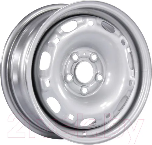 Изображение товара Штампованный диск Trebl 7280T 14x6" 5x100мм DIA 57.1мм ET 43мм Silver
