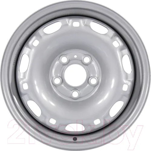 Изображение товара Штампованный диск Trebl 7280T 14x6" 5x100мм DIA 57.1мм ET 43мм Silver