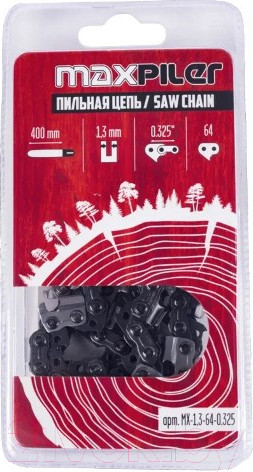 Изображение товара Цепь для пилы Maxpiler MX-1.3-64-0.325