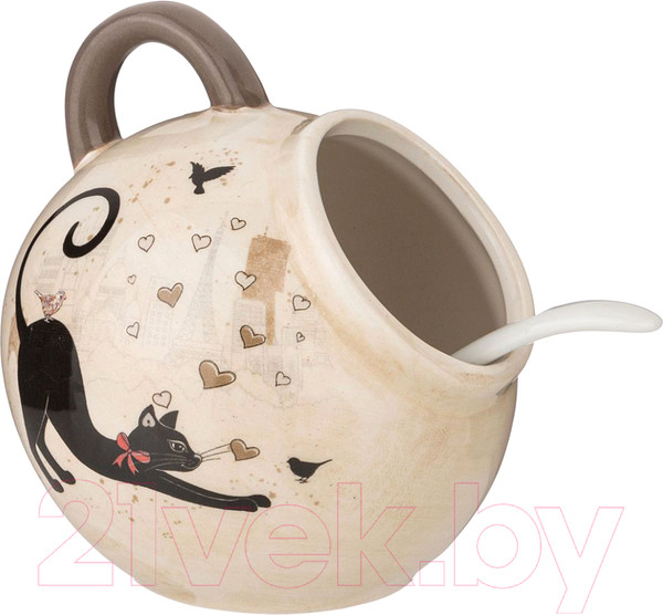 Изображение товара Солонка Agness 358-1748 (с ложкой)