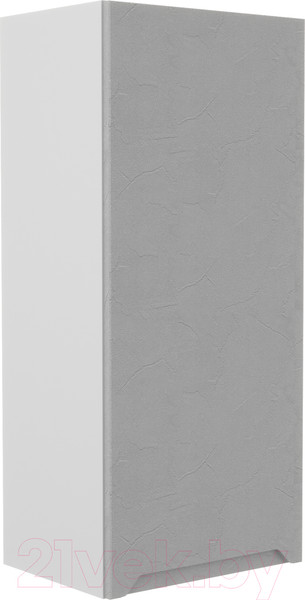 Изображение товара Шкаф навесной для кухни ДСВ Тренто ВП 400 левый (серый/серый)