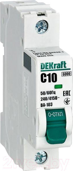 Изображение товара Выключатель автоматический DEKraft 12271DEK