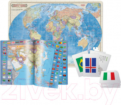 Изображение товара Набор игр Геодом Подарок большой. Страны и флаги / 4607177453088