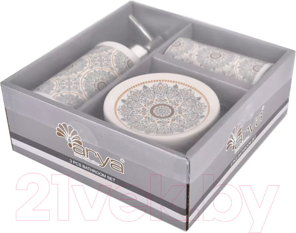 Изображение товара Набор аксессуаров для ванной Arya Ethnic / 8680943211828