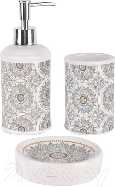 Изображение товара Набор аксессуаров для ванной Arya Ethnic / 8680943211828