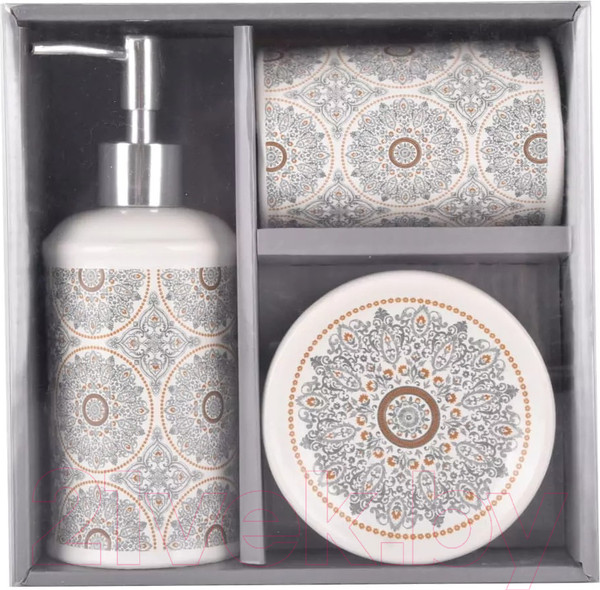 Изображение товара Набор аксессуаров для ванной Arya Ethnic / 8680943211828