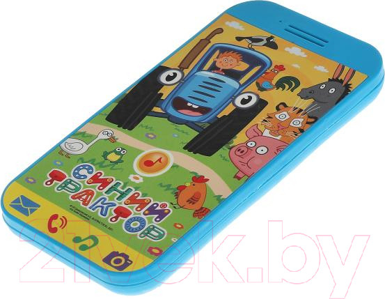 Изображение товара Развивающая игрушка Умка Телефон Синий Трактор / HT1159-R