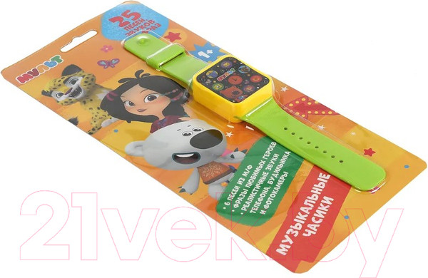 Изображение товара Часы наручные детские Умка Музыкальные. Мульт / 2006Z256-R5