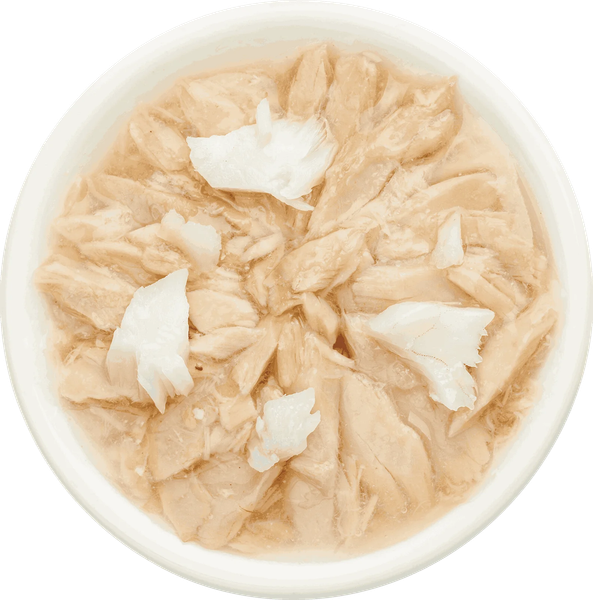 Изображение товара Влажный корм для кошек Деревенские лакомства Домашние обеды тунец с окунем в нежном желе (70г)