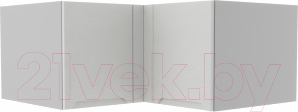 Изображение товара Шкаф навесной для кухни ДСВ Тренто ГВПГУ 1000 (серый/белый)