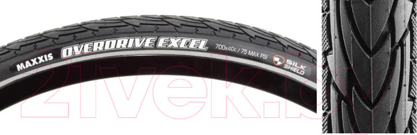 Изображение товара Велопокрышка Maxxis Overdrive Excel 700x40C TPI60 Wire / ETB00394200