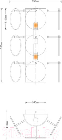 Изображение товара Бра Moderli Komo / V7081-2W