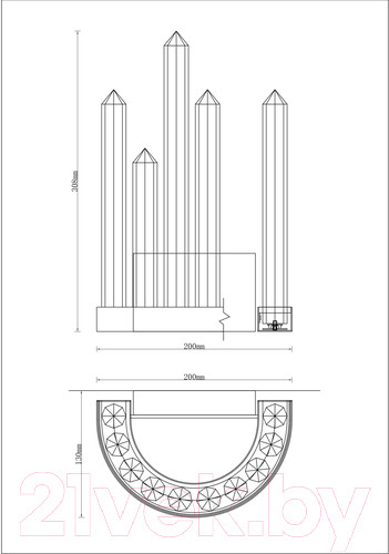 Изображение товара Бра Moderli Ingrid / V9051-WL
