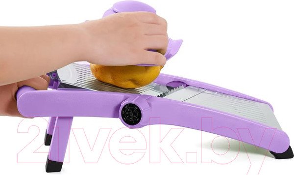Изображение товара Терка кухонная Fissman Profi 18634 (лиловый)