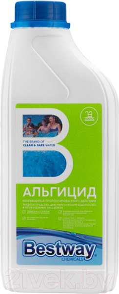Изображение товара Средство для борьбы с водорослями Bestway Альгицид непенящийся AP1LBW (1кг)