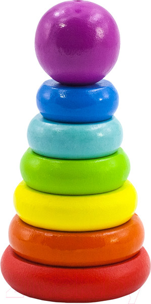 Изображение товара Развивающая игрушка Alatoys Пирамидка / П06