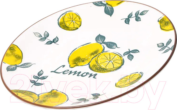 Изображение товара Тарелка столовая обеденная Fissman Limoncello 6045