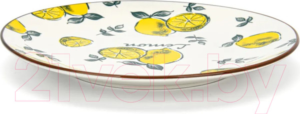 Изображение товара Тарелка столовая обеденная Fissman Limoncello 6046