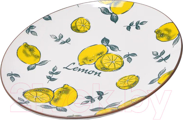 Изображение товара Тарелка столовая обеденная Fissman Limoncello 6046