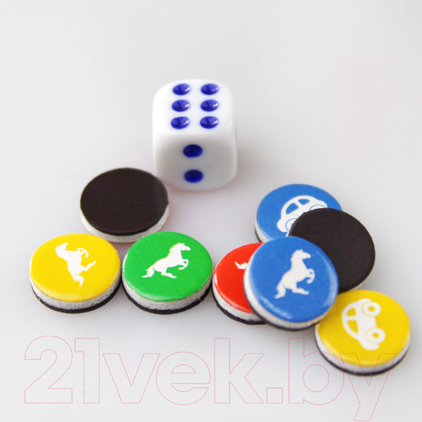 Изображение товара Набор игр Десятое королевство Большие гонки Скачки / 03586