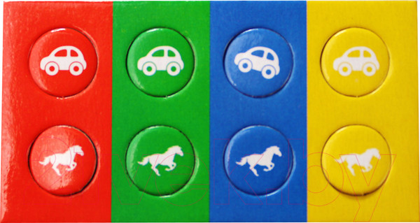 Изображение товара Набор игр Десятое королевство Большие гонки Скачки / 03586