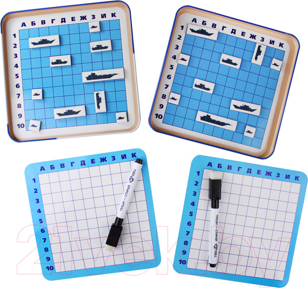 Изображение товара Настольная игра Десятое королевство Морской бой / 03585