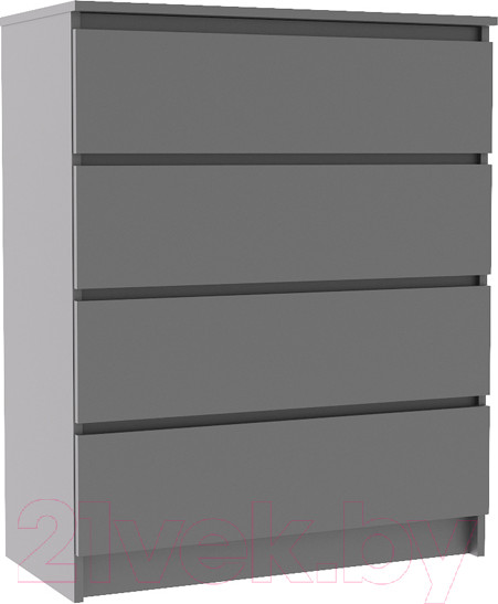 Изображение товара Комод ДСВ Мори МК 800.4 (графит)