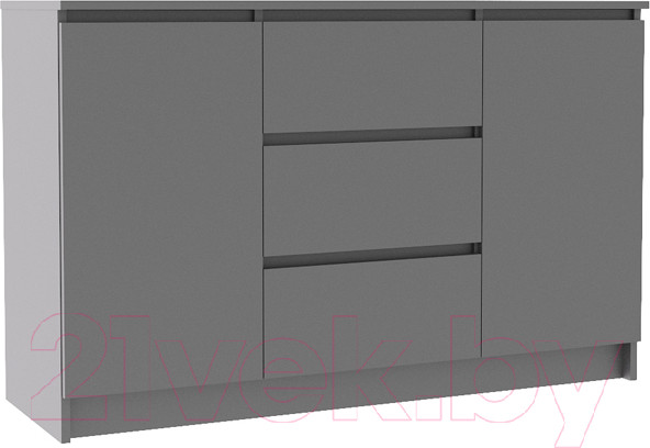 Изображение товара Тумба ДСВ Мори МК 1200.3 (графит)