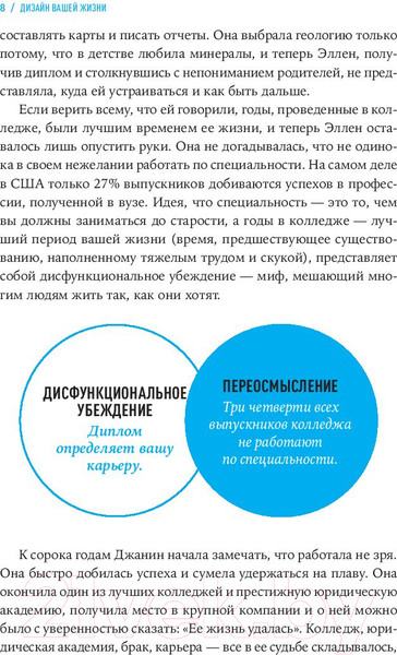 Изображение товара Книга Альпина Дизайн вашей жизни: Живите так, как нужно именно вам (Бернетт Б.)