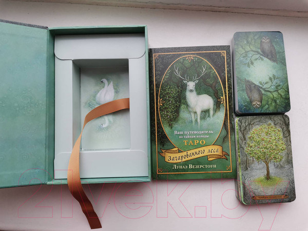 Изображение товара Гадальные карты Эксмо Таро Зачарованного леса / 9785041541101 (Везерстоун Л.)