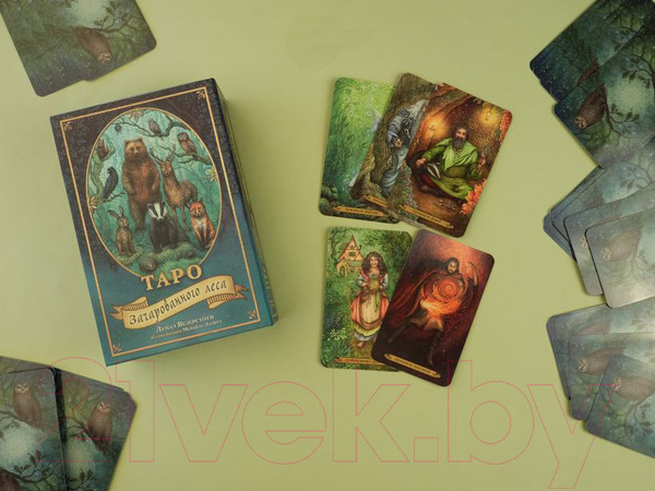 Изображение товара Гадальные карты Эксмо Таро Зачарованного леса / 9785041541101 (Везерстоун Л.)