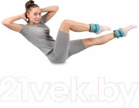 Изображение товара Комплект утяжелителей Indigo Sport Фитнес SM-402 (2x1.5кг, голубой)