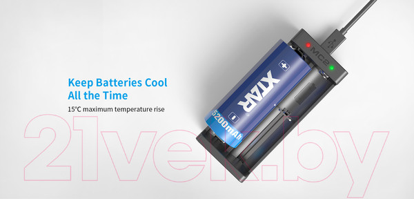 Изображение товара Зарядное устройство для аккумуляторов XTAR MC2
