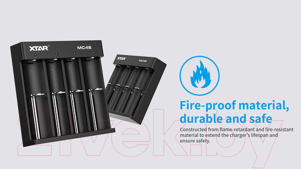 Изображение товара Зарядное устройство для аккумуляторов XTAR MC4S