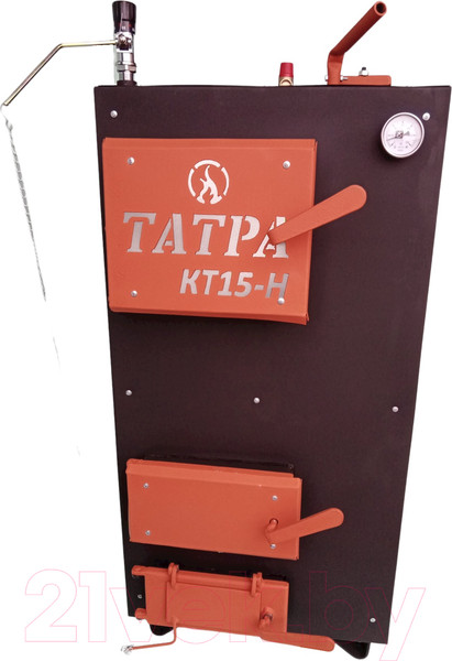Изображение товара Твердотопливный котел Татра КТ15-НП1 (правое подключение, одноконтурный, сталь 6мм)
