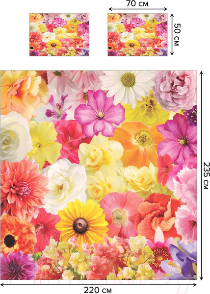 Изображение товара Набор текстиля для спальни JoyArty bcsl_12327 (220x235)