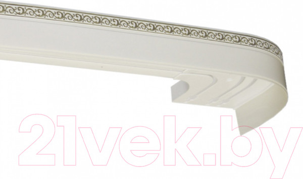 Изображение товара Карниз для штор LEGRAND Галант Neo Флора 3.6 / 48066723 (белый глянец)