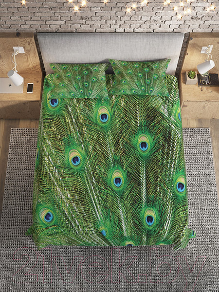 Изображение товара Набор текстиля для спальни JoyArty bcsl_12569 (160x220)