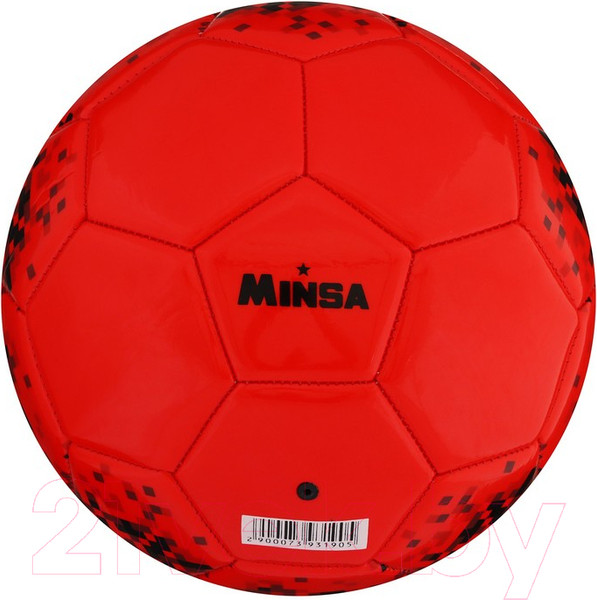 Изображение товара Футбольный мяч Minsa 7393190 (размер 5)
