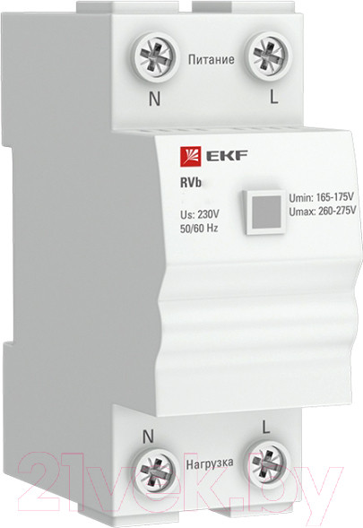 Изображение товара Реле напряжения EKF Basic rvb-63a