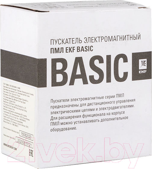Изображение товара Пускатель магнитный EKF ПМЛ-4160М PML-S-65-230-Basic