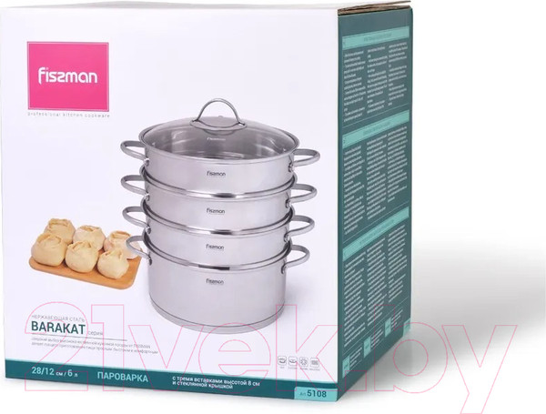 Изображение товара Мантоварка Fissman Barakat 5108