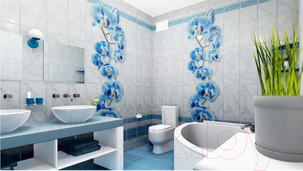 Изображение товара Панель ПВХ КронаПласт Unique Ванда (2700x250x8мм)