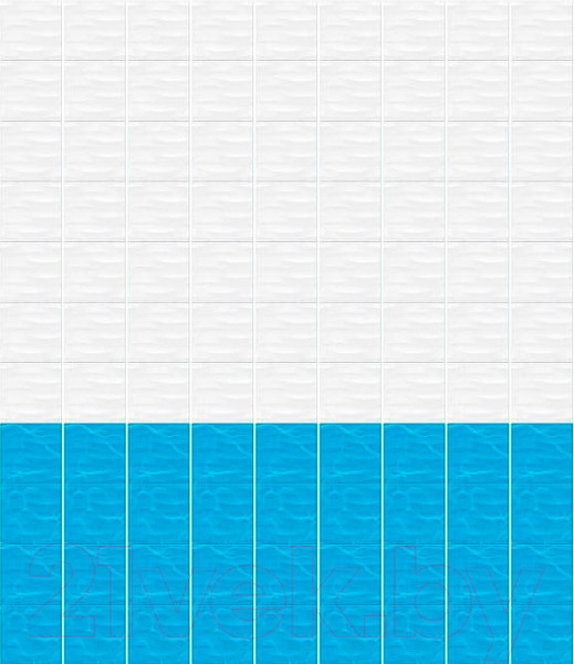 Изображение товара Панель ПВХ КронаПласт Unique Дельфины-фон (2700x250x8мм)