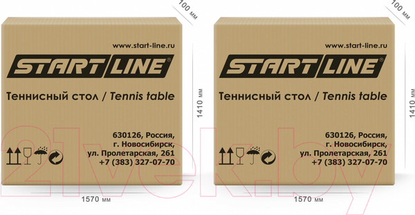Изображение товара Теннисный стол Start Line Leader / 60-720-1 (зеленый)