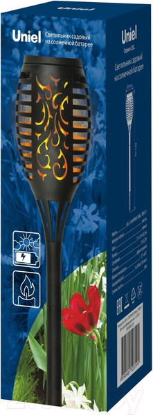 Изображение товара Светильник уличный Uniel Маленький факел-1 USL-S-184/PM495 / UL-00006559