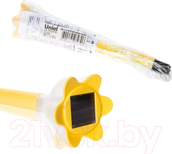 Изображение товара Светильник уличный Uniel Yellow Crocus Classic / 10625
