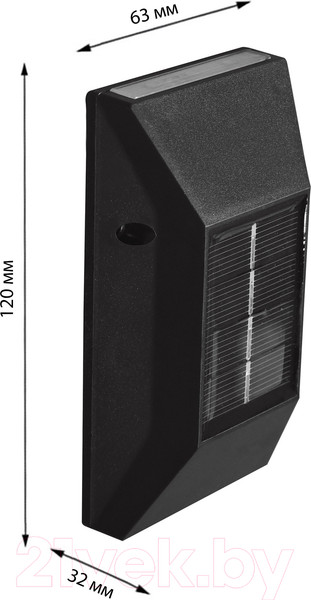 Изображение товара Бра уличное Uniel Newyork USL-F-154/PT120 / UL-00009370