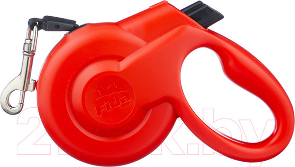 Изображение товара Поводок-рулетка Fida Styleash Mini XS лента 3м / 202552 (красный)