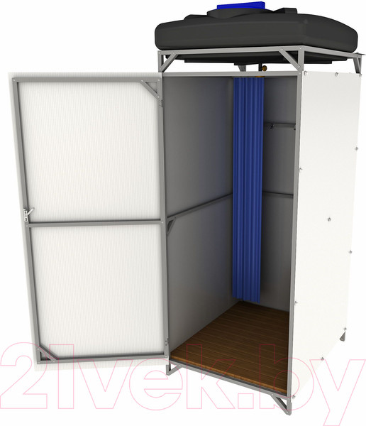 Изображение товара Душ для дачи ИМпласт 1.2 0.95x1.2м (150л, с подогревом)